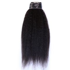 XYS Hot Selling KinkyStraight Bundles 100% Unprocessed Virgin Human Hair Extensions