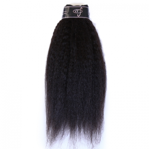 XYS Hot Selling KinkyStraight Bundles 100% Unprocessed Virgin Human Hair Extensions